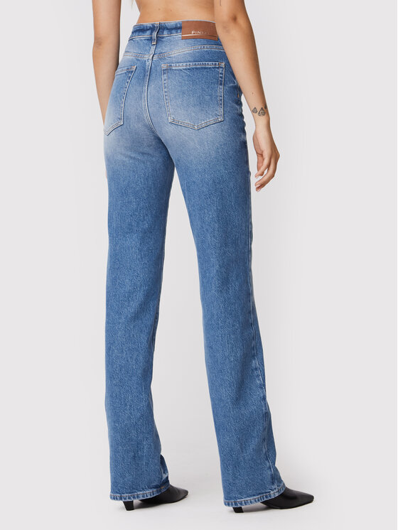 PINKO Pinko Jeansy Flavia 1J10ZR Y82N Niebieski Regular Fit