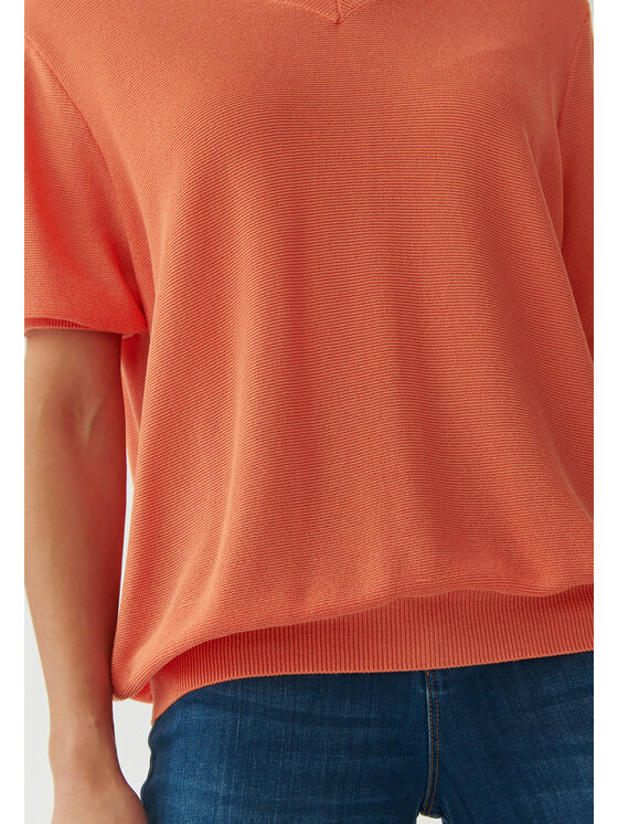 TATUUM TATUUM Sweter FOKIA Pomarańczowy Oversize