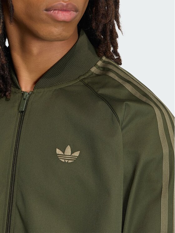 adidas adidas Μπόμπερ μπουφάν 168997 Πράσινο Loose Fit