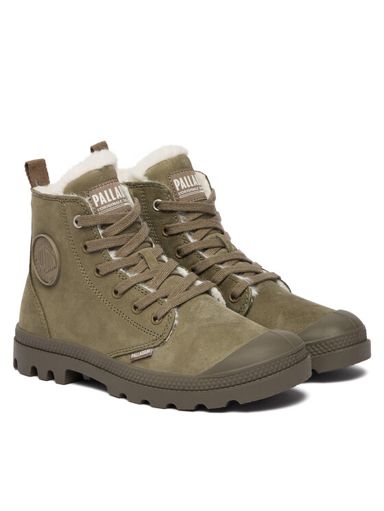 Palladium Palladium Planinarske cipele Pampa Hi Zip Wl 95982-377-M Zelena