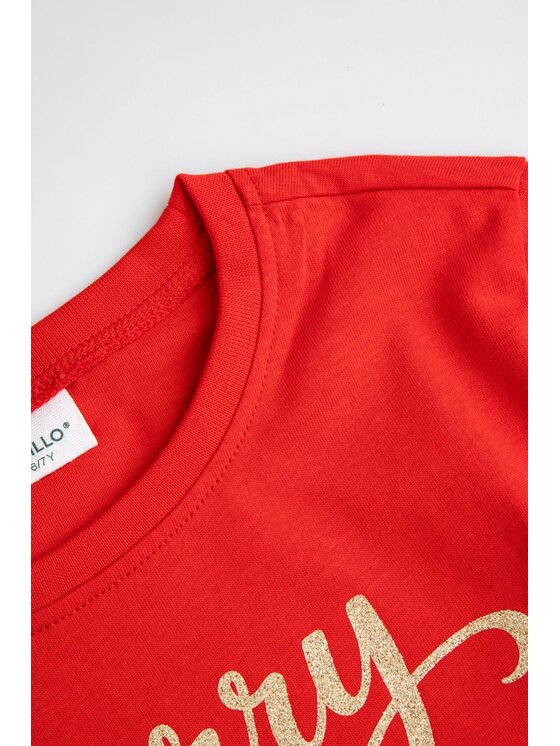 Coccodrillo Coccodrillo Pyžamo ZC6448102MER-009 Červená Regular Fit