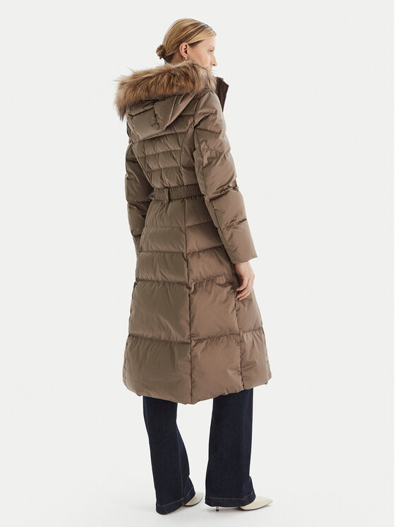 Guess Guess Zimski plašč W5BL29 W2802 Rjava Regular Fit