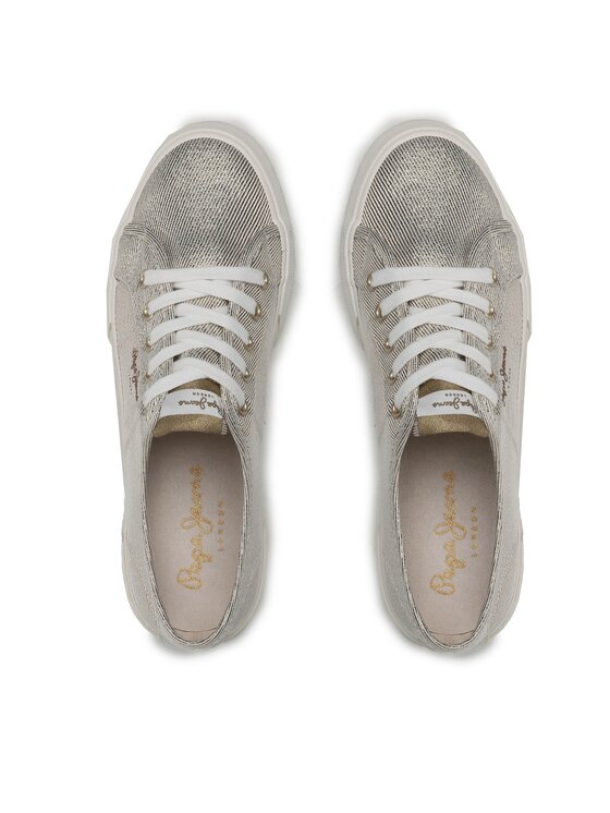 Pepe Jeans Pepe Jeans Teniși Brady Party W PLS31439 Auriu