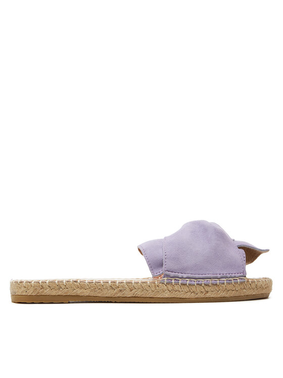 Manebi Espadrile Hamptons Sandals With Knot W 1.3 JK Ljubičasta