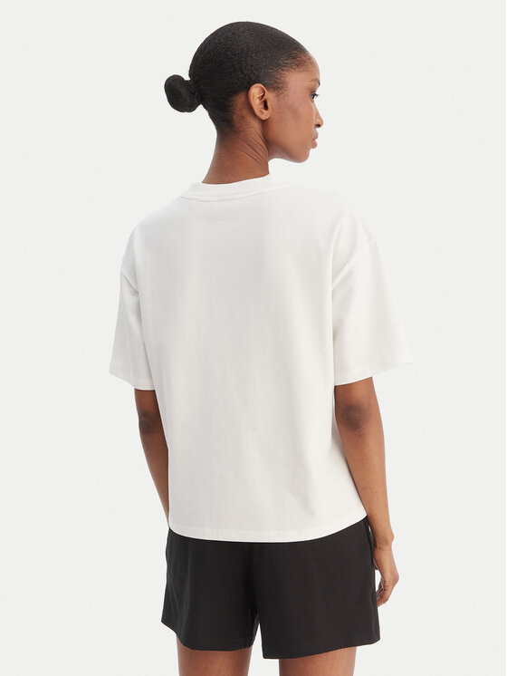 HUGO HUGO T-shirt Signature 50556807 Bianco Regular Fit