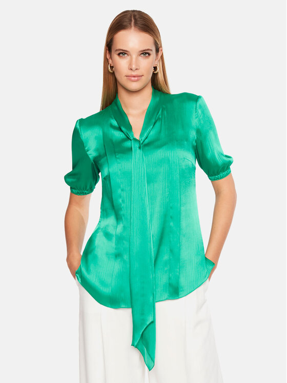 L’AF L’AF Bluzka Zorin Zielony Regular Fit
