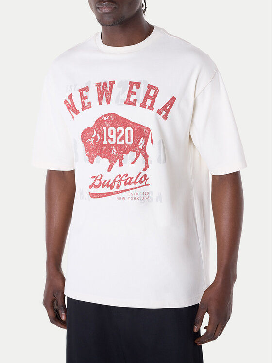 New Era New Era T-Shirt 60596287 Bílá Regular Fit
