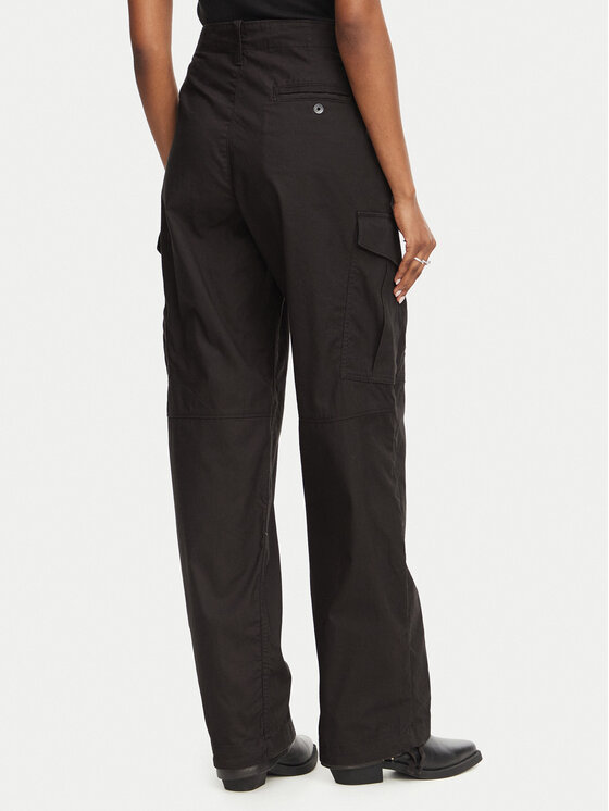 G-STAR G-STAR Pantaloni din material Holt D29512-D387 Negru Regular Fit