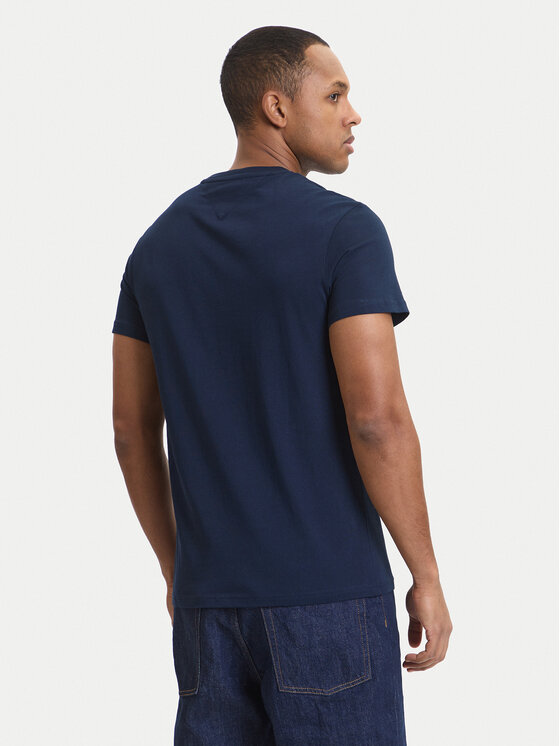 Tommy Jeans Tommy Jeans Póló DM0DM22538 Sötétkék Slim Fit