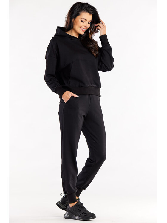 Infinite You Infinite You Dámské kalhoty M319 Černá Basic Fit
