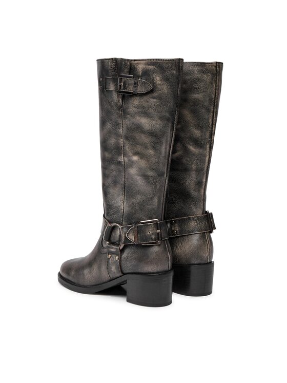 Bronx Bronx Μπότες High boots 14291-A Μαύρο