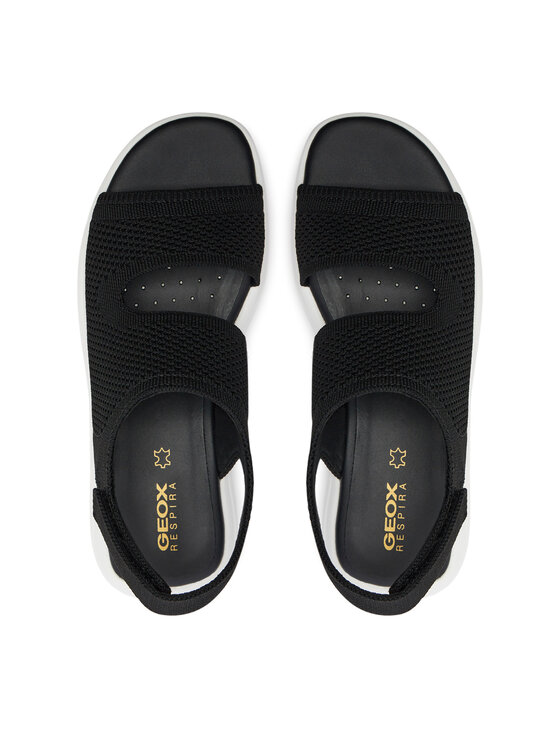 Geox Geox Sandály D Spherica Ec5 D45SVA 0006K C9999 Černá