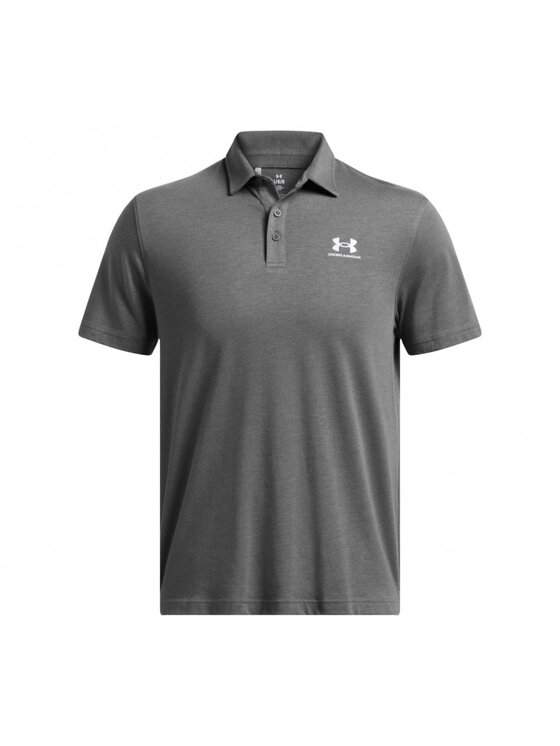 Under Armour Under Armour Polo 1386608 Szary Relaxed Fit