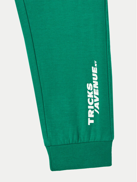 Original Marines Original Marines Pantaloni trening DEA2600B Verde Regular Fit