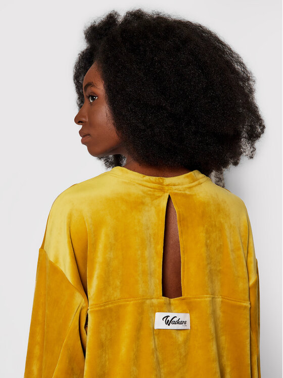 Felpa Honeymoon Giallo Regular Fit