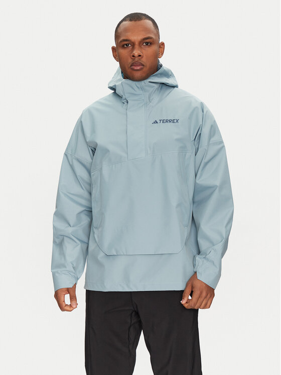 adidas adidas Geacă outdoor Terrex Xploric 2.5L JD8347 Albastru Loose Fit