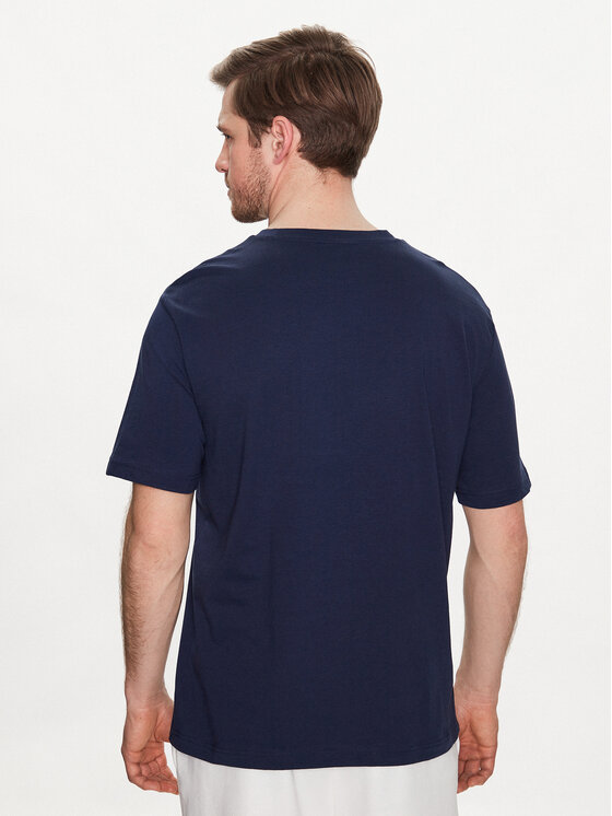 Diadora Diadora T-Shirt Match Point 102.179312 Dunkelblau Regular Fit