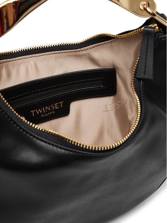 TWINSET TWINSET Torbica Hobo 252TD8160 Crna