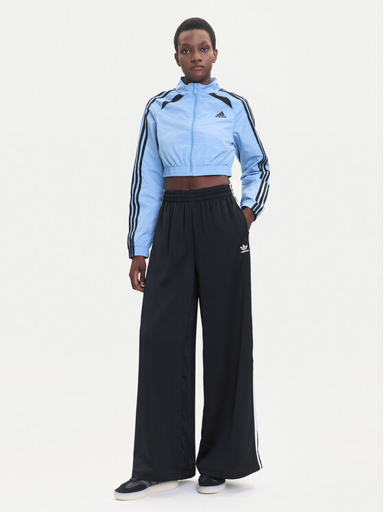 adidas adidas Majica dugih rukava Teamgeist adicolor JZ8277 Svijetloplava Slim Fit