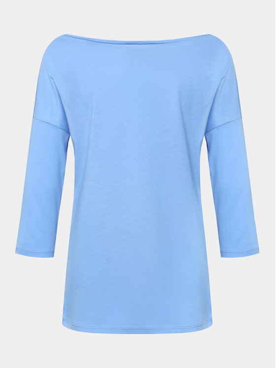 Sisley Sisley Bluse 3QU4L12EE Blau Regular Fit