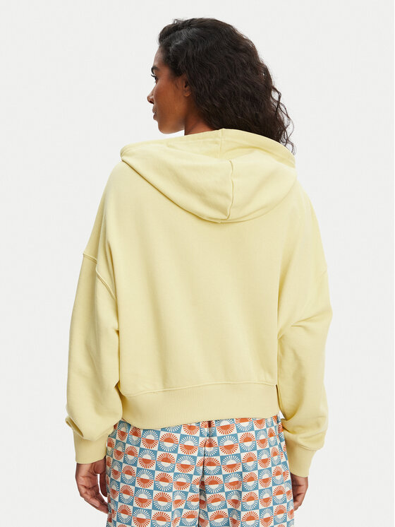 Billabong Billabong Mikina All Time EBJFT00146 Žlutá Boxy Fit