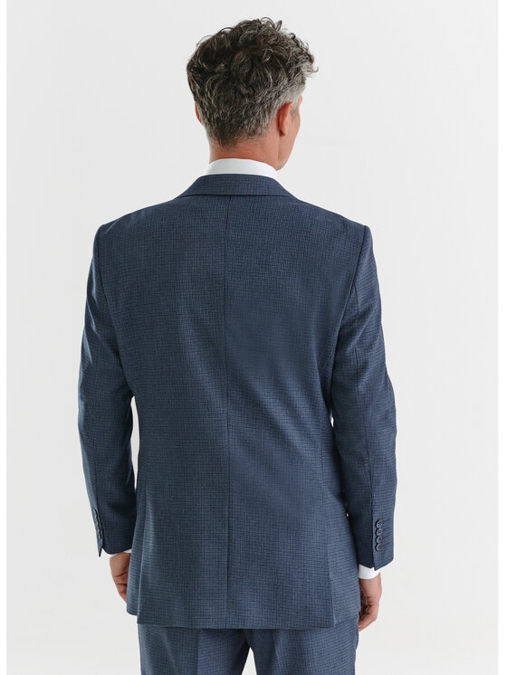 Pako Lorente Pako Lorente Garnitur P23WF-4G-004 Granatowy Slim Fit