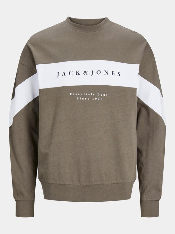 Jack&Jones Jack&Jones Sweatshirt Etimo 12249979 Grün Loose Fit