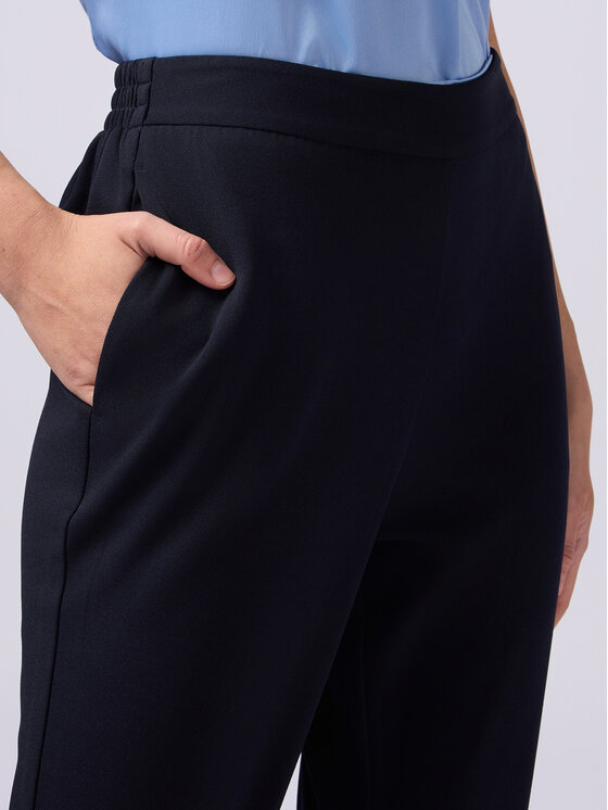 Oltre Oltre Pantaloni di tessuto P235J102249N034 Blu Boy Fit