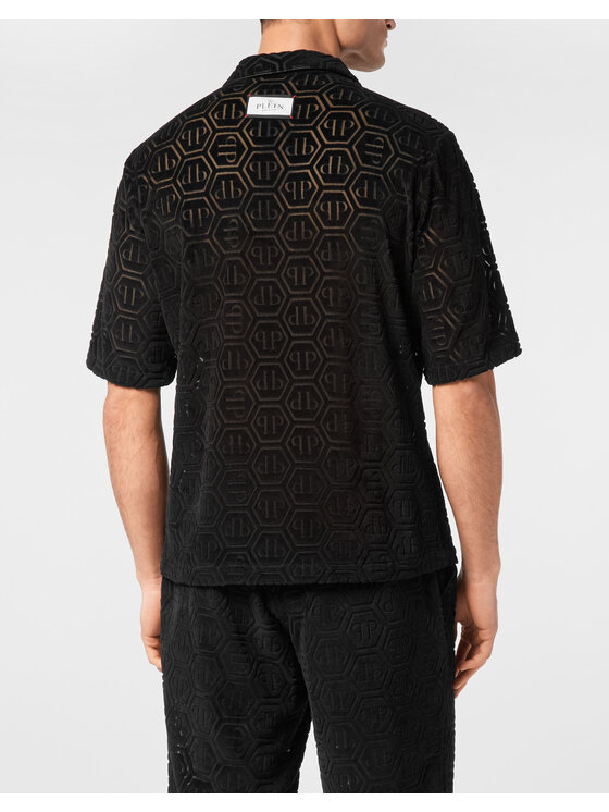 PHILIPP PLEIN PHILIPP PLEIN Košeľa 24349 Čierna Regular Fit