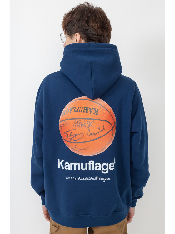 Kamuflage Kamuflage Bluza Ballin Granatowy Comfort Fit