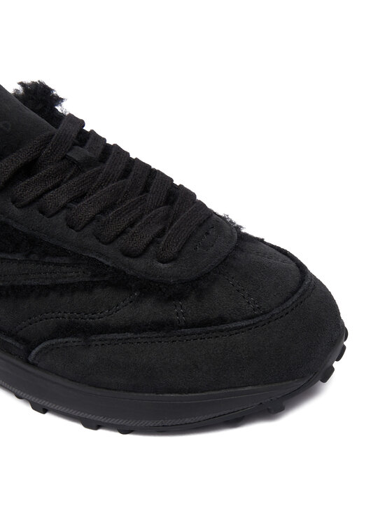 D.A.T.E. D.A.T.E. Sneakersy Athleta Shearling W431-AT-TD Czarny