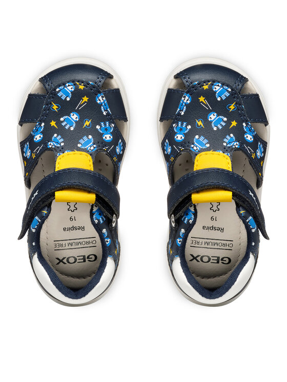 Geox Geox Sandały B Sandal Zapito B556EC 05404 CF42Q Granatowy