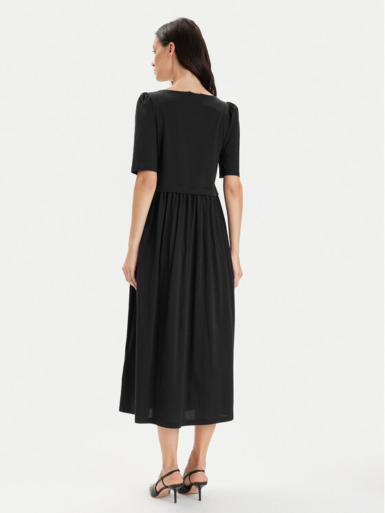 Weekend Max Mara Weekend Max Mara Kleid für den Alltag Snack 2415621062 Schwarz Regular Fit