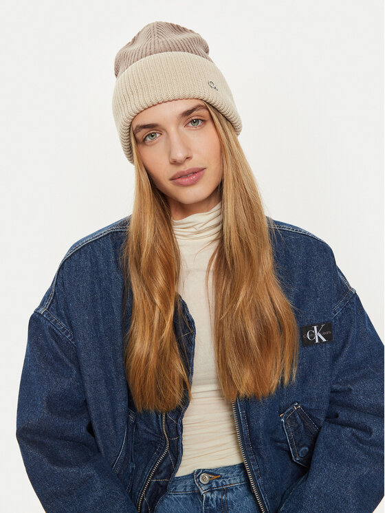 Calvin Klein Calvin Klein Шапкa K60K612598 Бежевий