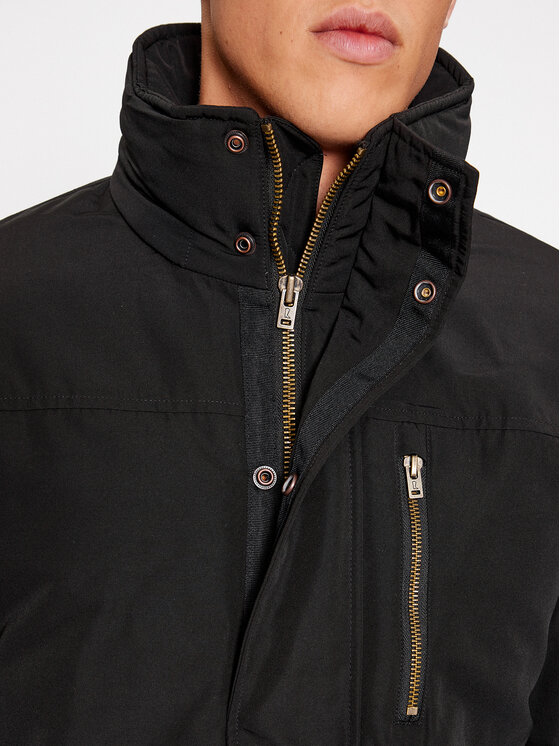 Wrangler Wrangler Kurtka zimowa Bodyguard 112341092 Czarny Regular Fit