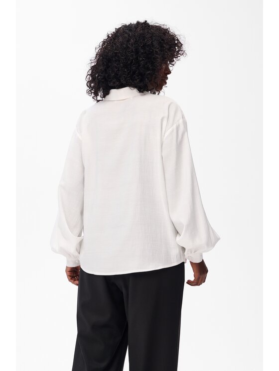 blue shadow blue shadow Bluzka Lea Écru Regular Fit