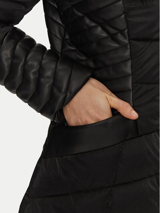 Guess Guess Зимове пальто New Oxana W4BL61 WGLZ0 Чорний Regular Fit