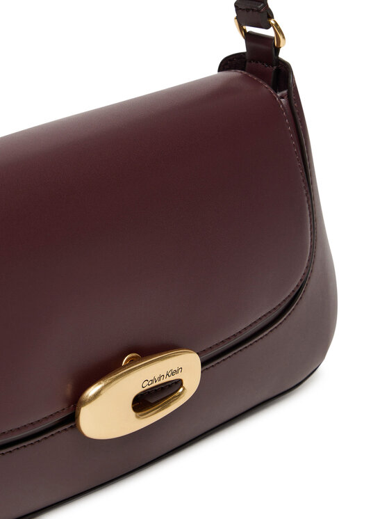 Calvin Klein Calvin Klein Käekott Hardware Flap Shoulder Bag LV04F3146G Bordoopunane