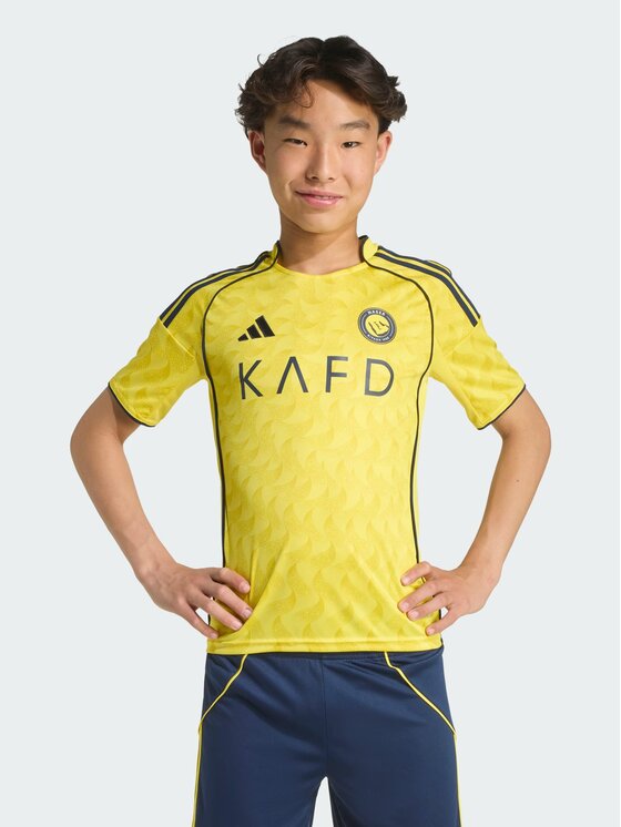 adidas adidas Koszulka techniczna Al Nassr FC 25/26 Home Jersey Żółty Regular Fit