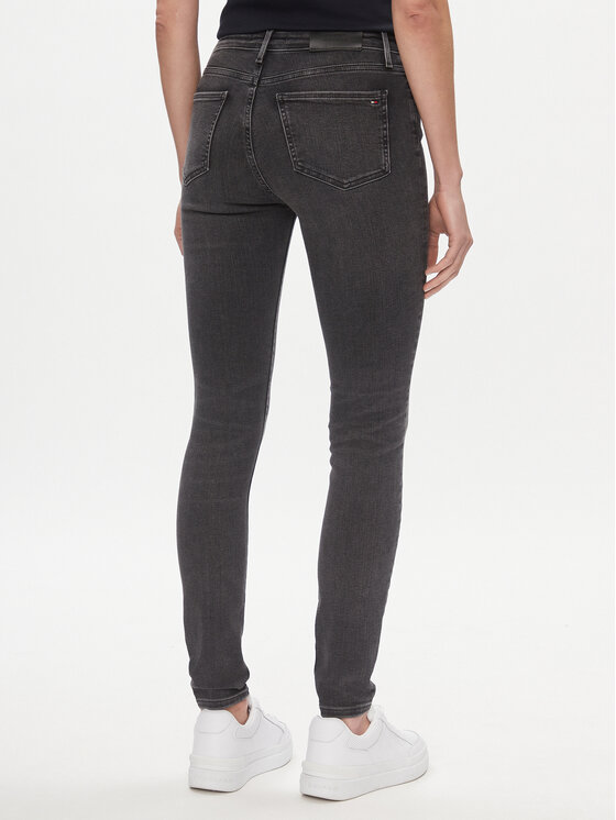Tommy Hilfiger Tommy Hilfiger Traperice Como WW0WW40624 Siva Skinny Fit