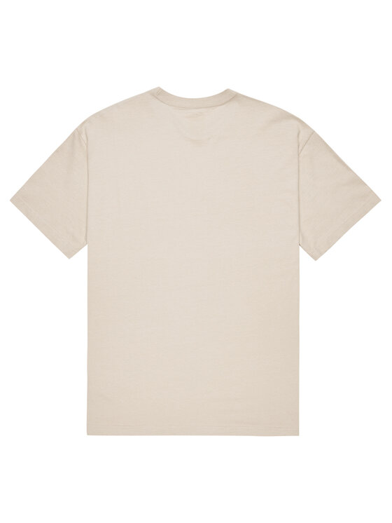 DC Shoes DC Shoes Tricou Elective EDYZT04361 Bej Regular Fit