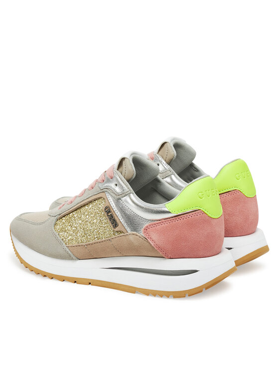 Guess Guess Sneakersy FLPE2G LEM12 Różowy