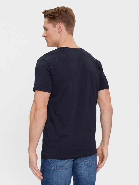 Guess Guess T-shirt U4RI22 K6YW0 Tamnoplava Regular Fit