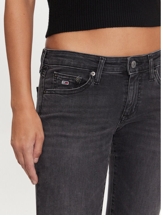 Tommy Jeans Tommy Jeans Traperice Sophie DW0DW19669 Siva Skinny Fit