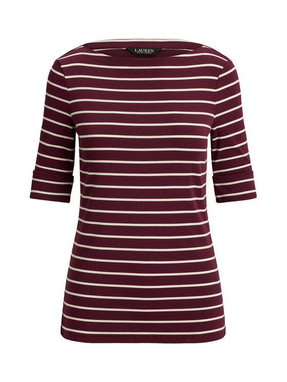 LAUREN RALPH LAUREN LAUREN RALPH LAUREN Blúz 200P03723001 Barna Slim Fit