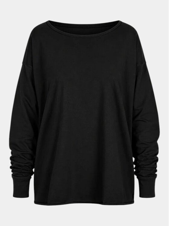 MADE BY SOCIETY MADE BY SOCIETY T-Shirt LOOSE FIT - T27830 Czarny Basic Fit