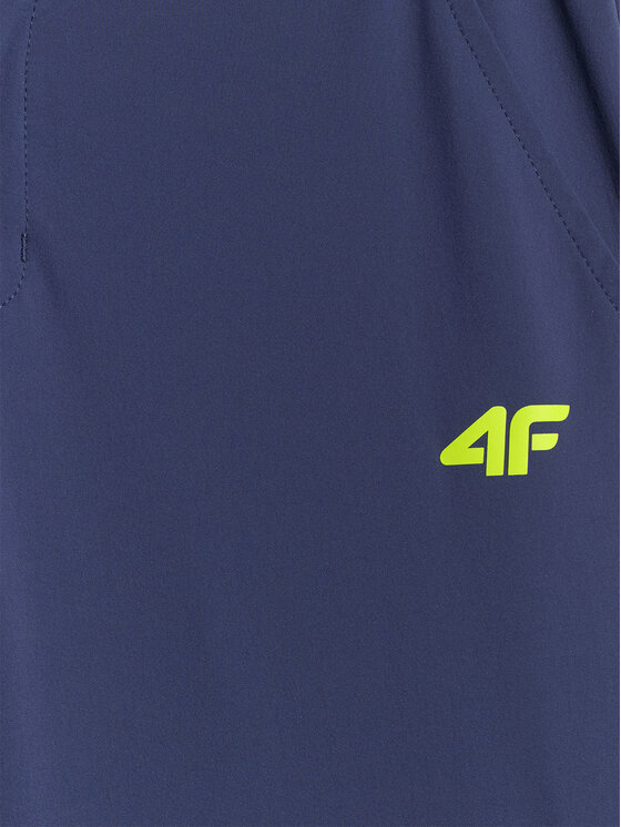 4F 4F Spodnie outdoor OUTERWEAR Granatowy Regular Fit