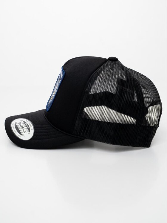 MyStars MyStars Czapka z daszkiem Czapka Z Daszkiem Trucker Czarna z Białym Tygrysem MyStars White Tiger uni Czarny