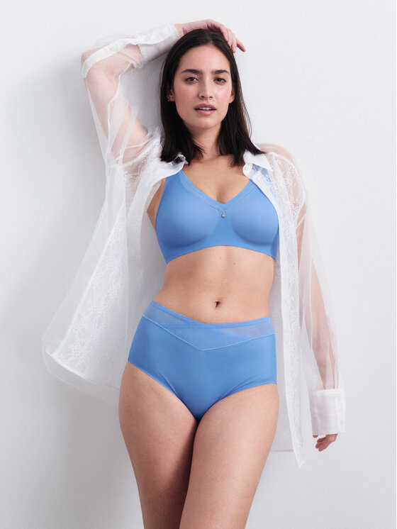 Triumph Triumph Figi klasyczne z wysokim stanem True Shape Sensation 10218231 Niebieski