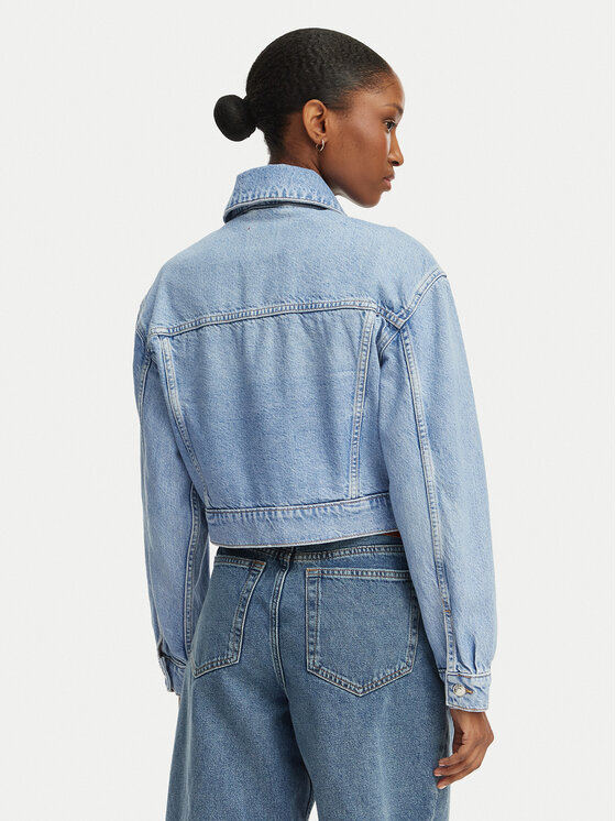 HUGO HUGO Giacca di jeans Galatea 50557043 Azzurro chiaro Regular Fit